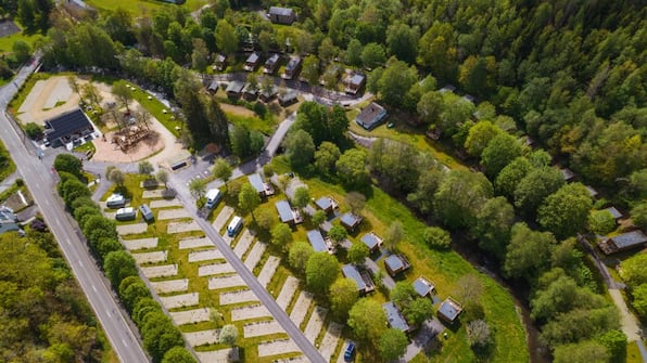 Luchtfoto - Le Hameau de l'Ourthe