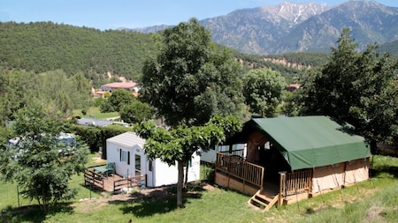 Buitenaanzicht - Vodatent Camping Le Rotja