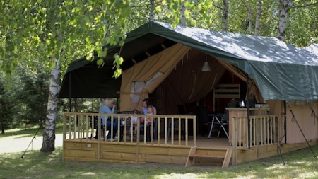 Buitenaanzicht - Vodatent Camping Le Rotja