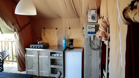 Keuken - Vodatent Camping Le Rotja