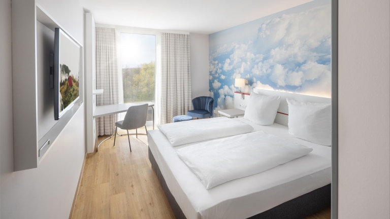 Standaard kamer - Hey Lou Hotel Friedrichshafen