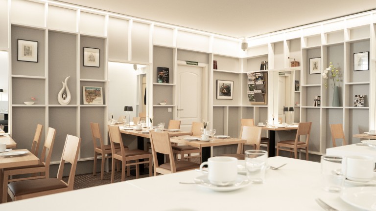 Ontbijtruimte - Locals Stadthotel Bielefeld
