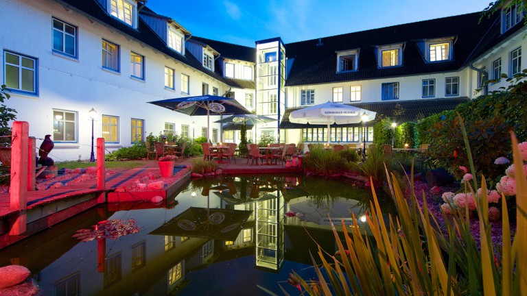 Tuin - Hotel Wikingerhof