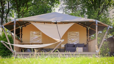 Buitenaanzicht - Vakantiepark Sallandshoeve Buitenaanzicht - Vakantiepark Sallandshoeve