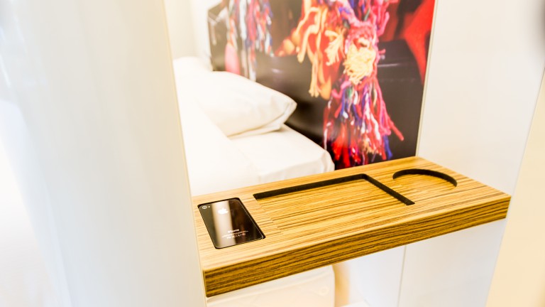Grote kamer - Qbic Hotel WTC Amsterdam