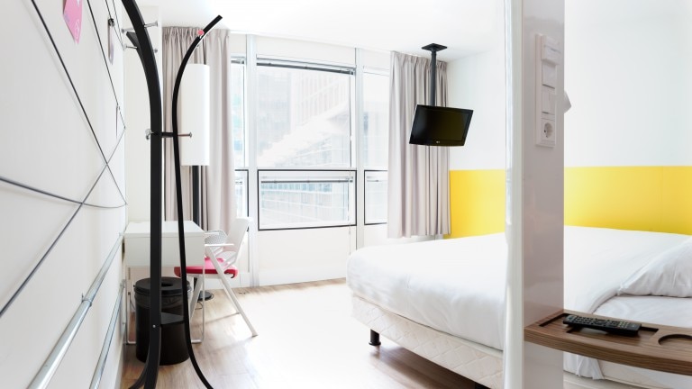 Grote kamer - Qbic Hotel WTC Amsterdam