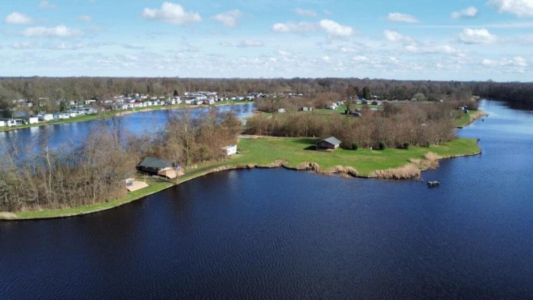 Ligging - Vodatent Vakantiepark De Kleine Wielen