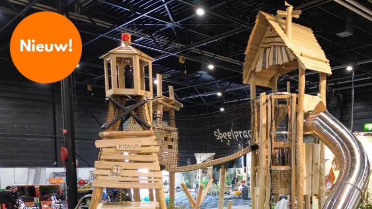 Indoor speeltuin - Vodatent Vakantiepark De Kleine Wielen