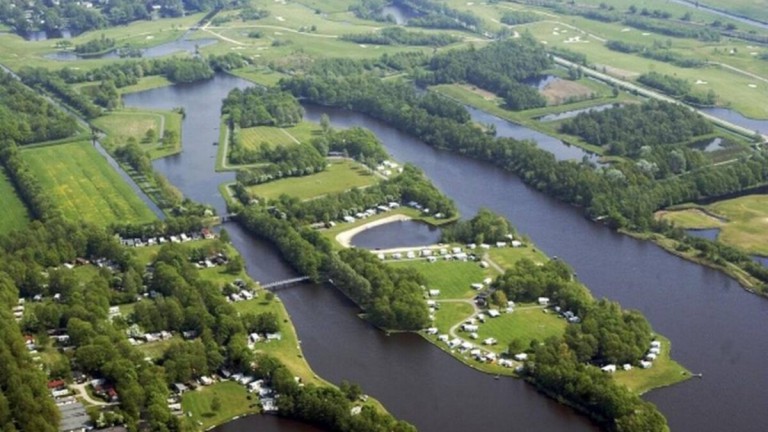 Ligging - Vodatent Vakantiepark De Kleine Wielen