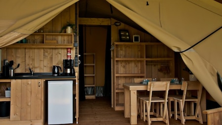 Keuken - Vodatent Vakantiepark De Kleine Wielen