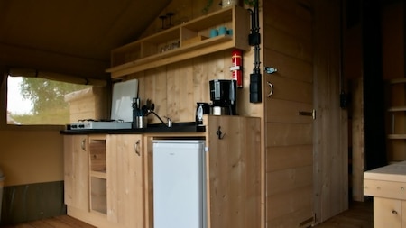 Keuken - Vodatent Vakantiepark De Kleine Wielen