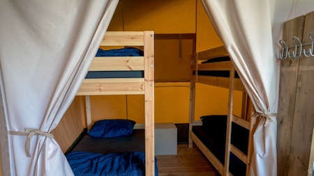 Slaapkamer - Vodatent Vakantiepark De Kleine Wielen