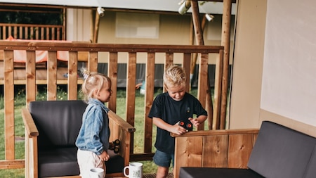 Veranda - Vodatent Vakantiepark De Kleine Wielen