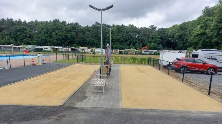 Jeu-de-boulesbaan - Vodatent Camping San Lanaco
