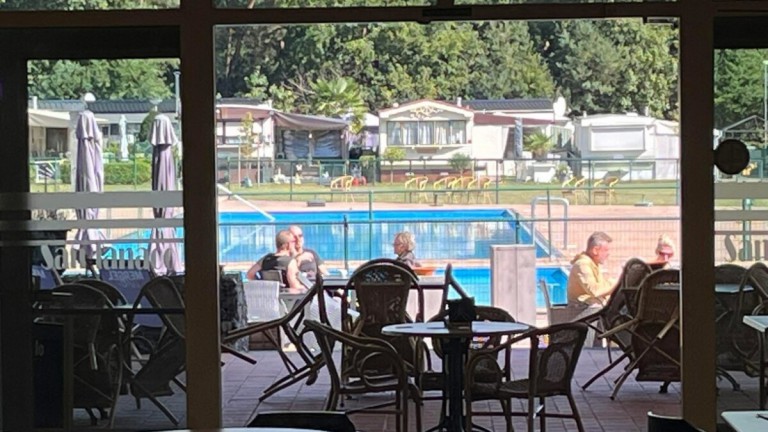 Terras - Vodatent Camping San Lanaco