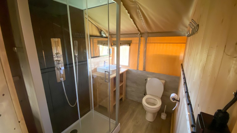 Safaritent incl. sanitair - Vodatent Camping San Lanaco