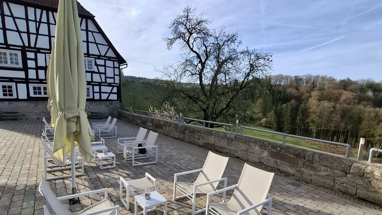 Terras - Hotel Burg Waldenstein