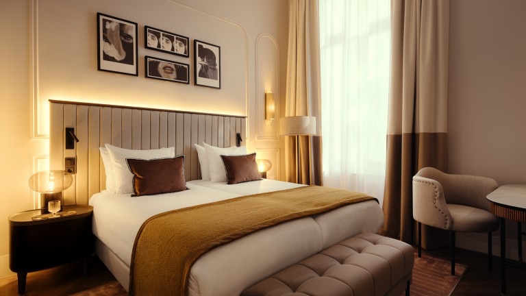 Superior room 1 twin bed - The Manor Amsterdam