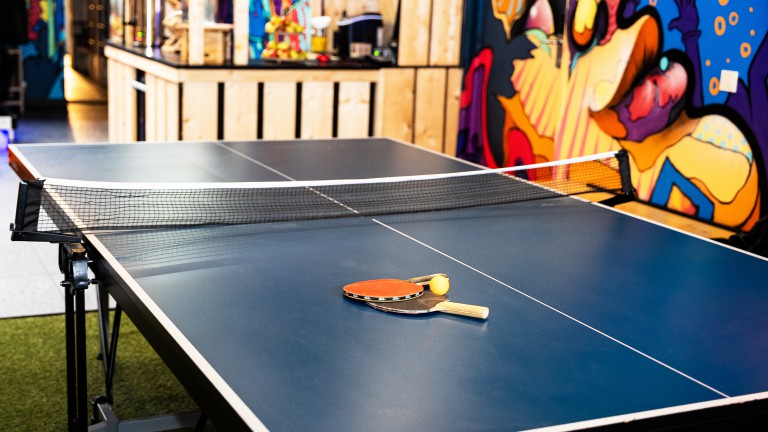 Pingpongtafel - Amsterdam Teleport Hotel