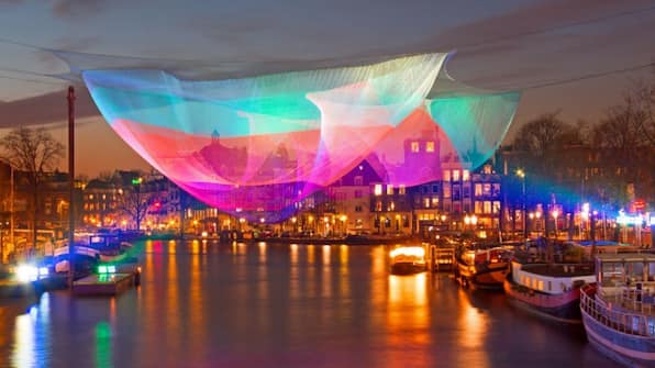 Amsterdam Light Festival - Amsterdam Teleport Hotel