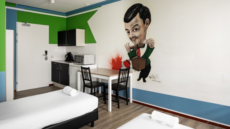 Twin studio - Amsterdam Teleport Hotel