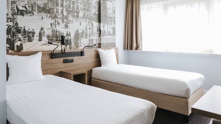 Comfort twin room - Rotterdam Teleport Hotel