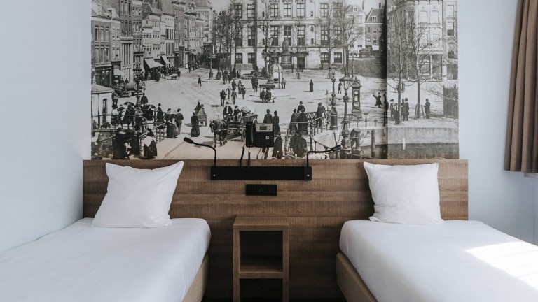 Comfort twin room - Rotterdam Teleport Hotel