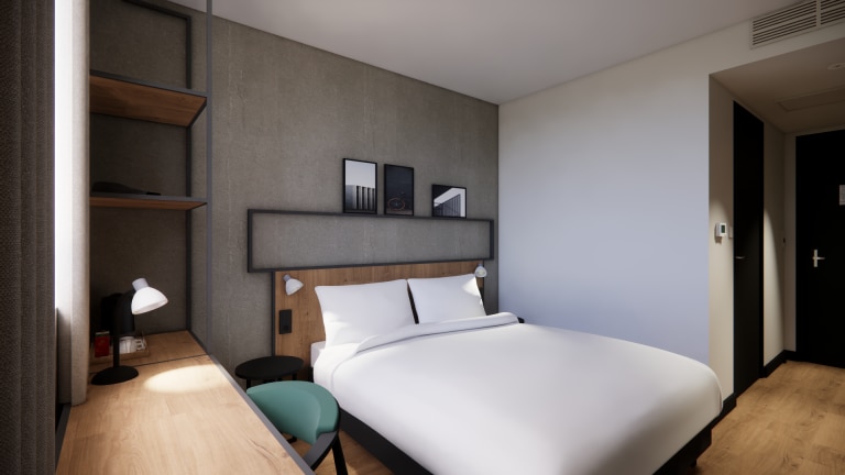 Standaard kamer gerenoveerd - ibis Hotel Tilburg