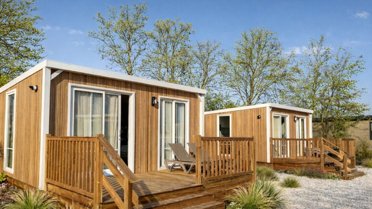 Buitenaanzicht - RCN Vakantiepark Toppershoedje