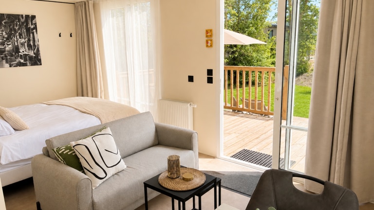 Woon-slaapkamer - RCN Vakantiepark Toppershoedje