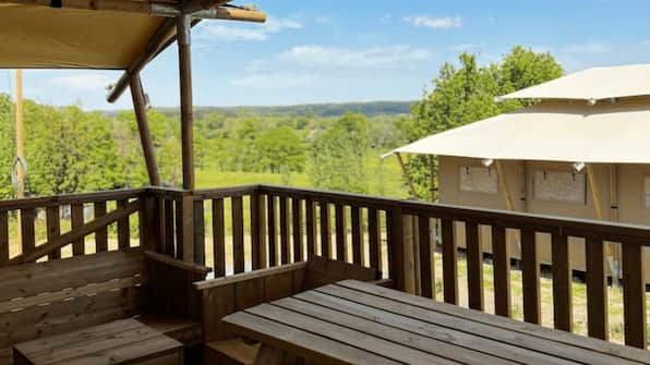 Uitzicht veranda - Arden Parks Signy-l'Abbaye