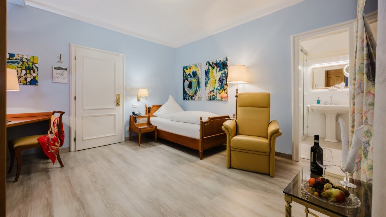 Comfort eenpersoonskamer - Hotel en SPA Fontenay