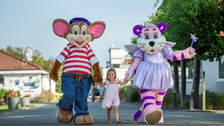 Mascottes - Siblu in de Bongerd