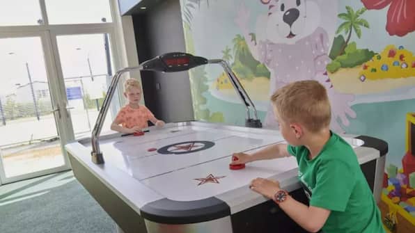 Airhockey - Siblu in de Bongerd