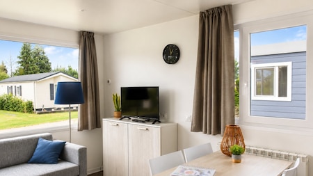 Woonkamer - Camping 't Veld Woonkamer - Camping 't Veld