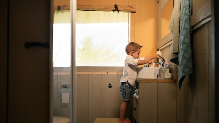 Badkamer - Camping 't Veld Badkamer - Camping 't Veld