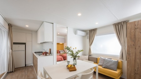Woonkamer - Camping 't Veld Woonkamer - Camping 't Veld