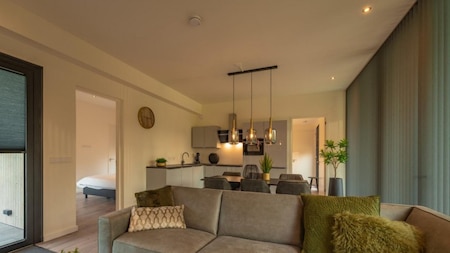 Woonkamer - Vakantiepark Breebronne Woonkamer - Vakantiepark Breebronne