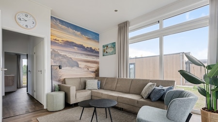 Woonkamer - RCN Vakantiepark de Schotsman Woonkamer - RCN Vakantiepark de Schotsman