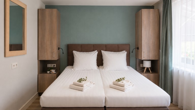Kleine standaard kamer - Hotel 't Paviljoen