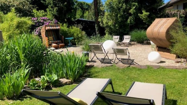 Tuin - Hotel Menzhausen