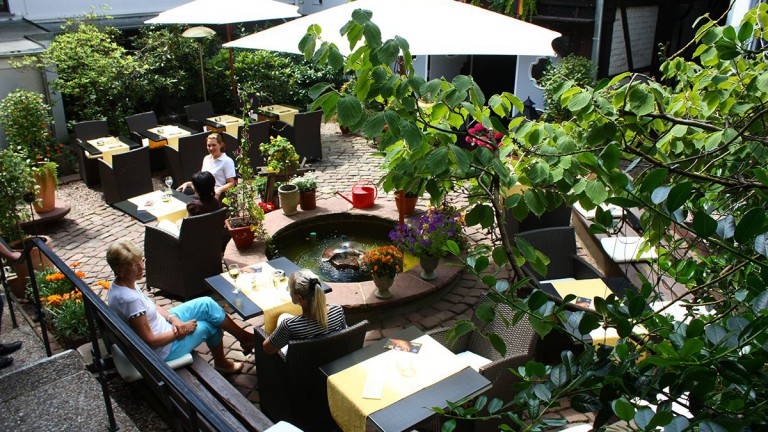 Terras - Hotel Menzhausen