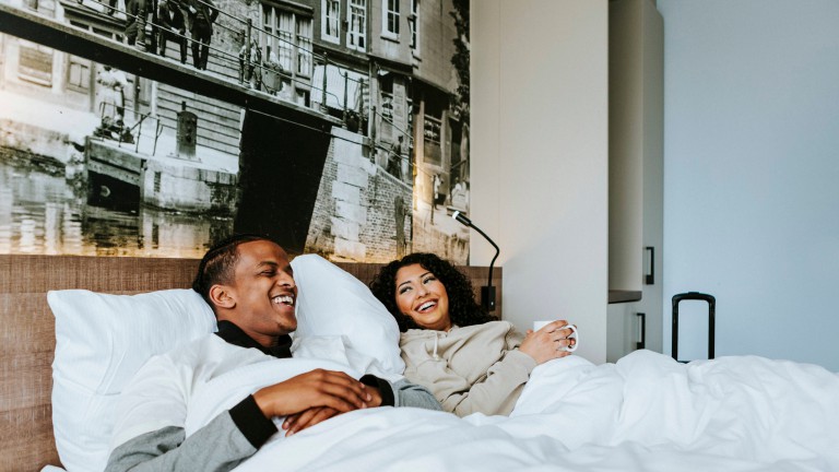 Queen room met stadszicht - Teleport Rotterdam Hotel
