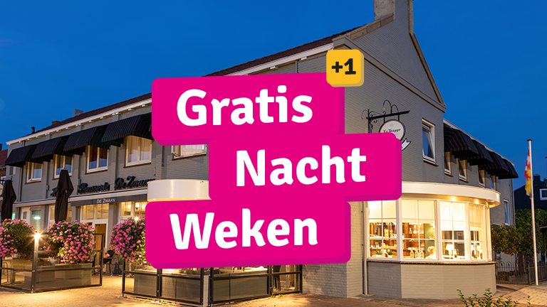 Gratis nacht weken - Hotel De Zwaan Schoondijke