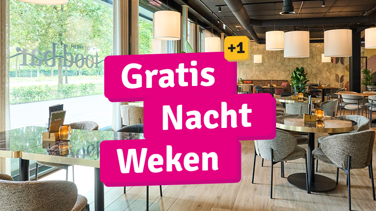 Gratis nacht weken - Gr8 Hotel Breda