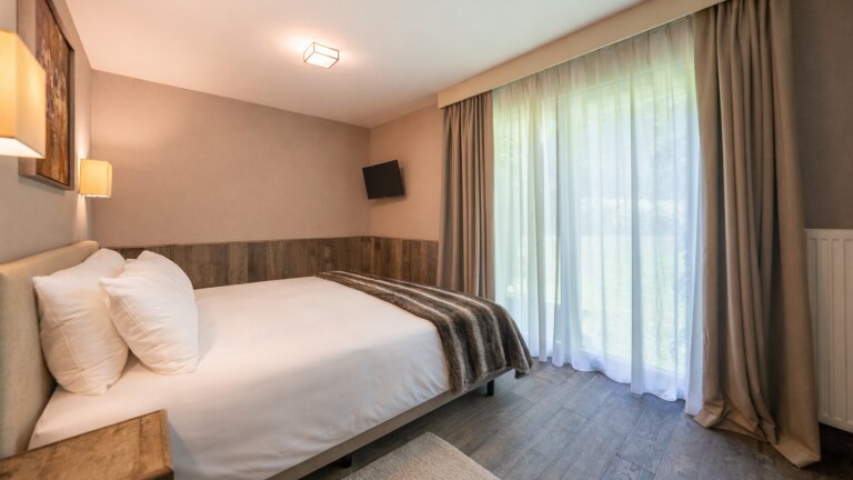 Superior king kamer met tuinzicht - La Barriere de Transinne