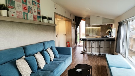 Woonkamer - EuroParcs Gulperberg