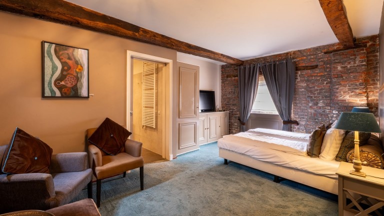 Deluxe suite met terras - Landgoed Schinvelderhoeve