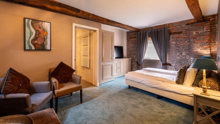 Deluxe suite met terras - Landgoed Schinvelderhoeve