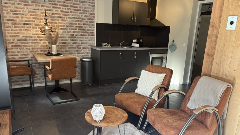 Studio met terras - De Kasteelboerderij